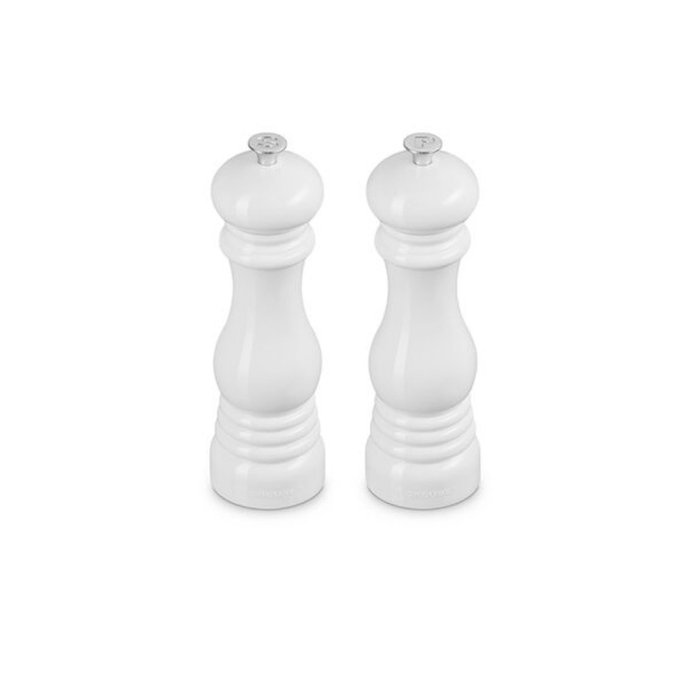 Le creuset salt and pepper mill set
